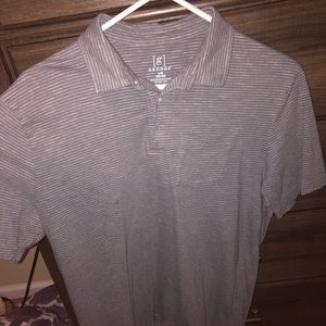 Gray collared shirt size large